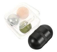 HAPINARY Piedra Gua Sha Facial Juego De Rodillos De Jade Masajeador De Bolas Rodillo De Cuello Para Belleza Facial Enfriamiento y Rejuvenecimiento