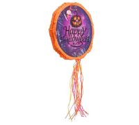 HAPINARY Piñata Creativa Púrpura de Papel para Fiesta de Halloween, Juguete, Decoración Divertida y Rellenable Dulces y Pequeños Juguetes