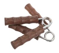 HAPINARY Pinza 1 Par Marrón Color Aleatorio con Mango de Madera para Entrenamiento de Manos y Masaje, Accesorio de Fuerza Pesada para Gimnasios y Culturistas Personales