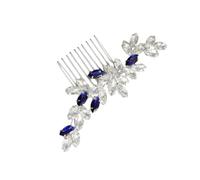 HAPINARY Postizo De Pelo Con De y Lateral Decorativa Para Mujer De Aleación Brillante Adorno Vintage Para Bodas La Playa y Jardín Clip Lateral Para Novia y Dama De Honor