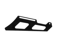 HAPINARY Protector de Cadena Inferior para Moto de Cross Negro, Fabricado en Aleación de Aluminio, Diseñado para Motocross y Uso Todoterreno en Condiciones de Alta Exigencia