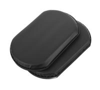 HAPINARY Reposapiernas Cojines Cómodos y Fáciles de Instalar de Cuero Negro para Silla de Ruedas Paquete de 2 Unidades Accesorios para Usuarios de Silla de Ruedas