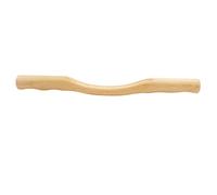 HAPINARY Rodillo Masajeador de Lana con Palo Raspador Rodillo Masajeador Muscular de Madera Natural para Cuerpo Completo Mango Ergonómico Color Beige 41 5 Cm