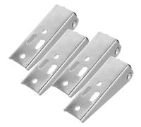 HAPINARY Ruedas Laterales Antideslizantes para Muebles 4piezas, Juego de Ruedas Direccionales para Reparación de Puertas de Madera Hundidas, Soporte Resistente para Mesas de Café, Sofás