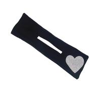 HAPINARY secador de pelo hair styler hair topper party her regalitos cumpleaños Fabricante bollo de clip moldeador de moño de corazón moldeador de donas para el cabello tela Black