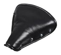 HAPINARY Sillín de Bicicleta Vintage Negro Muelles para Triciclos Retro | Cuero y Acero, Comodidad y Protección contra Impactos, para Bicicletas Clásicas y Uso Diario Estilo Aleatorio