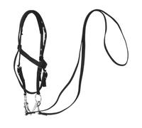 HAPINARY sin Bocado de Cuerda para Caballos Pequeños, Cuerda de Nylon Resistente, Adecuada para Caballos de Menos de 1,3 Metros en Doma y Paseos