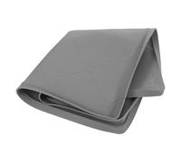 HAPINARY tapete para área de Comida para Mascotas manteles Individuales tapete para área de alimentación para Perros Almohadilla para Comida para Mascotas Dark Grey