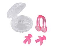 HAPINARY Tapones Resistentes y Clip de Nariz Impermeables para Oídos de Silicona Accesorios Deportivos para Natación Ideales para Ducha y Deportes Acuáticos