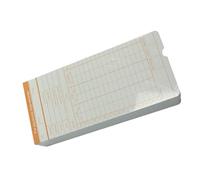 HAPINARY Tarjetas de Control Horario Trabajo para Empleados 100 Hojas Papel Registro de Asistencia Diaria en Oficinas y Plantas de Fabricación Color Variado Color Aleatorio