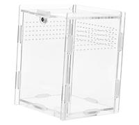 HAPINARY Terrario De Acrílico Cajas para Arañas Cajas para Mascotas 360° De Alta Transparencia