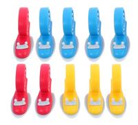 HAPINARY Topes de Puerta Infantiles de Silicona Diseño de Dibujos Animados Forma de Caracol Protectores de Dedos para Set de 10 Unidades Colores Surtidos Aptos para Color Aleatorio