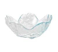 HAPINARY Vaso de Cristal para Pinceles de Uñas Japonés Soporte Estable Cuenco Mezclador para Líquidos Acrílicos Accesorio Esencial para Manicura Diseño Azul Degradado