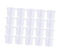 HAPINARY Vasos Para Pigmentos 1000 Unidades Desechables Tapas Para Envases De Maquillaje Para