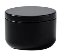 HAPINARY Vela para Aromaterapia y Relajación en Lata Negra de Hierro de Cera de Soja Perfumada Diseño Simple y Excelente Artesanía en Fiestas y Entradas