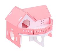 HAPINARY Villa De Plástico para Hámster Nido De Dormir Escondite para Hámster Casa para Mascotas para Hámsteres