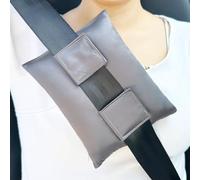 HapiPoppy Almohadas de satén Sedoso para Puerto de quimioterapia, para cinturón de Seguridad, marcapasos, Protector de Pecho, Pacientes con quimioterapia, cáncer, corazón Abierto, recuperación de