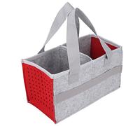 Hapiva Portable Carrying Bag, Tonie Box Carry Carry For TonieBox Audio Player Starter Juego de Tela de Fieltro Organizador de Tela Tonies Musical Tonies Cajas (Rojo)