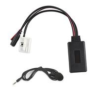 Hapivida Adaptador Bluetooth para Radio RD4 con AUX y Llamadas Manos Libres, Módulo Inalámbrico de 12 Pines para Música en Coche, Material ABS para Instalación en Automóvil