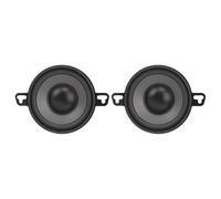Hapivida Altavoces para Puertas de Coche 3.5 Pulgadas, Alta Densidad Sonido Ultra Fuerte estéreo Redondo Altavoces de automóvil para s de Audio de Coche