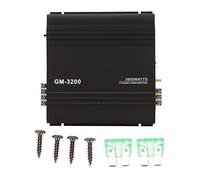 Hapivida Amplificador de Potencia para Audio de Vehículo, Protección Estable Disipación Eficiente Seguridad Sonido Envolvente 3D Operación Sólida 4 Canales 2 Canales Aleaci