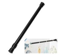 Hapivida Barra de Tensión Ajustable, Varilla Telescópica de Acero 40-70 cm sin Taladrar con Pies Antideslizantes para Ducha y Armario, Organizador de Cortinas y Estantes DIY Organizador hogar