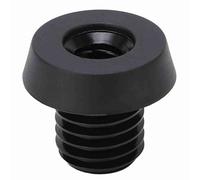 Hapivida Billiard Cue Rubber Bumper Pool Cue Block Butt Connected Extension Billiard Accessories, Billiard Cue Bottom Cover Plug Bumper, Rubber Plug, Aluminum and Plastic Material (para universales)