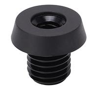 Hapivida Billiard Cue Rubber Bumper Pool Cue Block Butt Connected Extension Billiard Accessories, Billiard Cue Bottom Cover Plug Bumper, Rubber Plug, Aluminum and Plastic Material (para Peri)