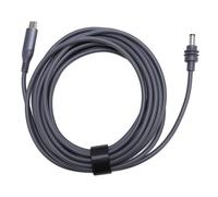Hapivida Cable de alimentación de Satellite USB C a CC, 2M / 6.5ft PD100W Tipo-C Tipo C a DC Jack Cable de carga con luz indicadora de LED azul rojo (3M/9.8FT)