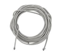 Hapivida Cable de Escudo Trenzadocable de Guitarra, 9.8 Pies 22 Awg Cable de Conexión para Pastilla de Guitarra Cable de Gancho Trenzado Conductor único