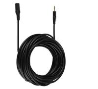 Hapivida Cable de extensión audio macho a hembra 3.5mm, Conector auxiliar terminal cobre libre oxígeno flexible compatibilidad universal sonido HiFi para smartphone auriculares est (10 m/32,8 pies)
