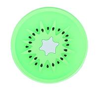 Hapivida Coaster Silicona Redondos Diseño Frutas, Cojines Vasos Silicona Platos Vasos Posavasos Para Agua Bebidas Cafe Caliente, Accesorios Cocina Mat Anti Deslizante Para Mesa Esc (kiwi)