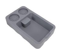 Hapivida Coffee Tamper Mat Silicone, Base Antideslizante Cafe Polvo Estación Compacta para Espresso en Casa Restaurante