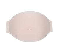 Hapivida Cojinete Esponjoso Artificial Ventilado Ligero para Barriga, Almohadilla Tipo Panza Falsa Simulador de Embarazo para Espectáculos, Obra de Teatro, Disfraces y Fiestas (Medium Size 3.8x6.3cm)