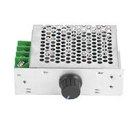Hapivida Controlador de Velocidad para Motor DC, Regulador PWM de Velocidad de Motor, Carcasa de Metal, 30A 12-50V 1500W, para Motores de Corriente Continua con Escobillas