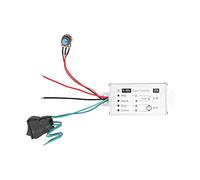 Hapivida Controlador de Velocidad PWM para Motor DC 9-60V 20A, Regulador de Velocidad Infinito Interruptor Inversor Marcha Atras, Para Circuitos DC Control de Motores de Cepillo