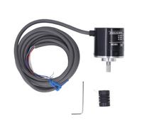 Hapivida Encoder Rotativo E6B2-CWZ6C 600P R AB 2 Fases, Sensor Alta Precision Acero Inoxidable 5-24VDC para Uso Industrial y Comercial