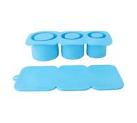 Hapivida Hapvida Bandeja para cubitos de hielo para vaso, 3 tamaños, moldes de silicona, 30 oz, 40 oz (Azul)
