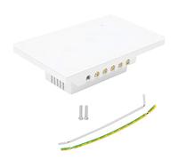 Hapivida Interruptor Inteligente WiFi 3 Canales, Control Remoto Luces ON OFF 100-240VAC, Compatible con Home, Sin Puerta de Enlace Necesaria