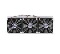 Hapivida Kit de Refrigeración Termoeléctrica Peltier para Enfriamiento de Aire, Dispositivo de Placas Semiconductoras para Aprendizaje de Principios Térmicos y Soluciones de Equipo