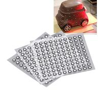 Hapivida Marcadores Escaneo 3D, Puntos Reflectantes PET 6.0 mm Alta Precisión para Captura Movimiento, Análisis Automotriz Aeroespacial, Escáner Seguimiento 3D