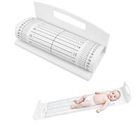Hapivida Medidor de Altura para Bebés, Regla de Medición Enrollable y Plegable para Niños Recién Nacidos, Precisión en CM y Pulgadas, Material Suave y Lavable para Guardería o Hogar
