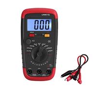 Hapivida Medidor de Capacitancia Digital Portátil 6013L, Medición de 0.1pF a 20000uF, 9V, Retención de Datos y Retroiluminación, Pantalla LCD para Electrónica Profesional