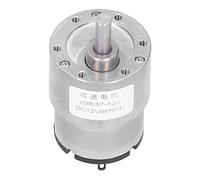 Hapivida Motor Reductor Sinfin Autoblocante JGB37-520 DC12V 66RPM, Motor Electrico Equipo Cobre Reduccion Velocidad, para Instalacion Espacios Reducidos