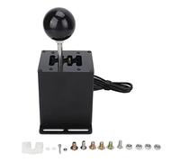 Hapivida Palanca de Cambios USB Simulador 7+R H, Palanca de Cambios USB Compatible con G29 G27 G25 G920 T300RS, Palanca de Cambios H para Juegos de Carreras ATS ETS WRC Dust Sim Ra