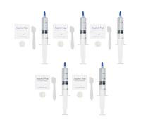 Hapivida Pasta térmica de 5 Piezas, 3.2w/m.k Grasa de Silicona Glue conductivo térmico con raspadera de Manga de la Manga del Dedo para la Impresora de chipset de CPU GPU (20 ml, 1.06 oz)