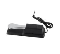 Hapivida Pedal de Sustain Universal para Piano Digital, Pedalera Metálica ABS para Teclados Portátiles Piano Electrónico Accesorio Instrumento Musical