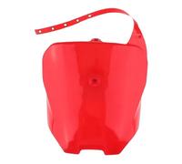 Hapivida Placa Delantera para Motocicleta, Placa de plastico Resistente para Estadio, Modelo CRF70, Numero Frontal, para Moto (Roja)