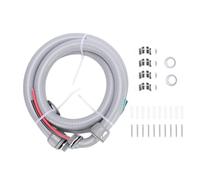 Hapivida Power Whip Assembly, conduit flexible eléctrico no metálico 3/4 pulgadas 6 pies, kit de conexión para acondicionadores de aire split pequeños, bombas de calor, piscinas, i