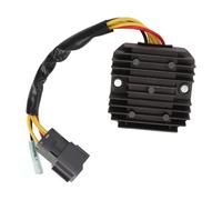 Hapivida Regulador de Voltaje Rectificador, 12V 31600 LBA7 900 Estabilizador Aluminio Alta Resistencia para ATV Quad, Compatible con MXU250 UXV500, Mejora Eficiencia Encendido y FA